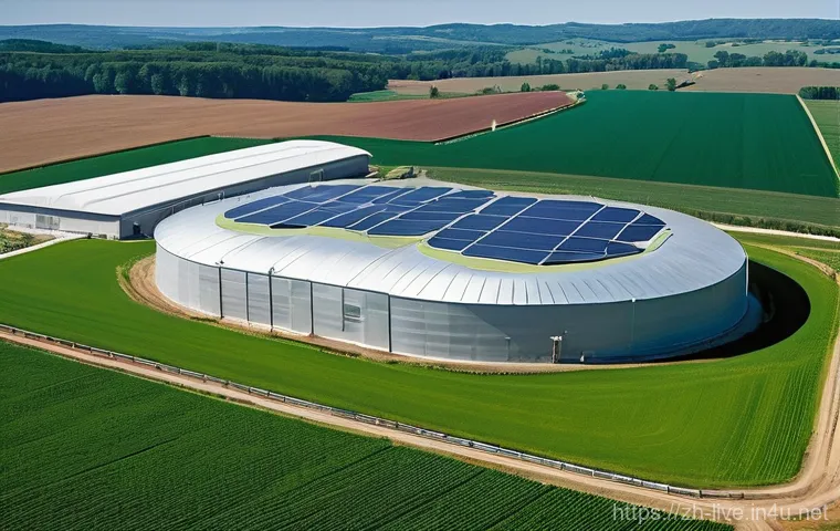 축산업 업계 전망 분석 - A serene and spacious high-welfare chicken farm, showcasing a vibrant flock of healthy hens freely r...