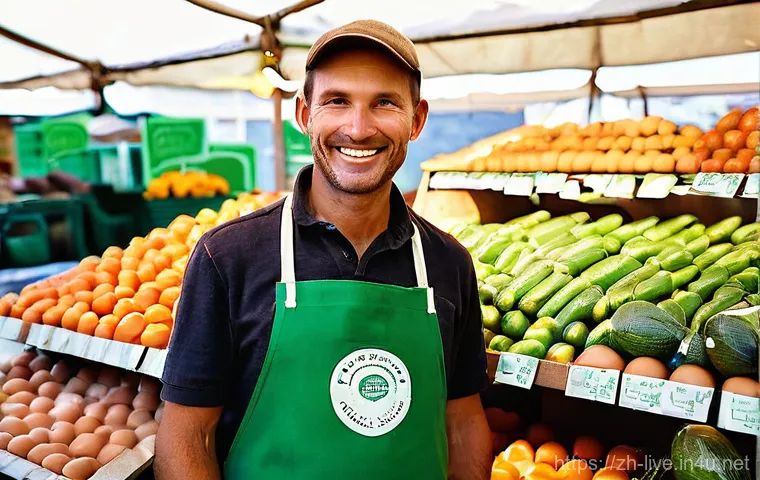 축산업 자격증 활용 성공 사례 - **Prompt 1: "Smart Livestock Farm of the Future"**
    A futuristic, clean, and organized indoor liv...